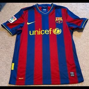 Barcelona Messi Nike jersey size S